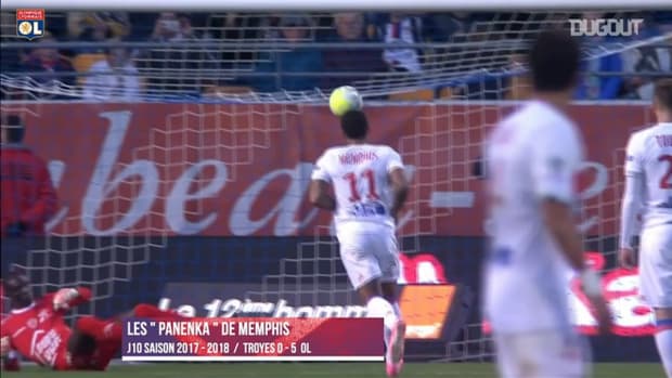 All Memphis Depay's panenkas at Lyon